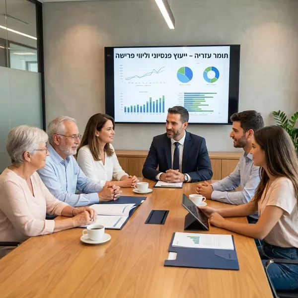 ליווי משפחות בתהליך הפרישה